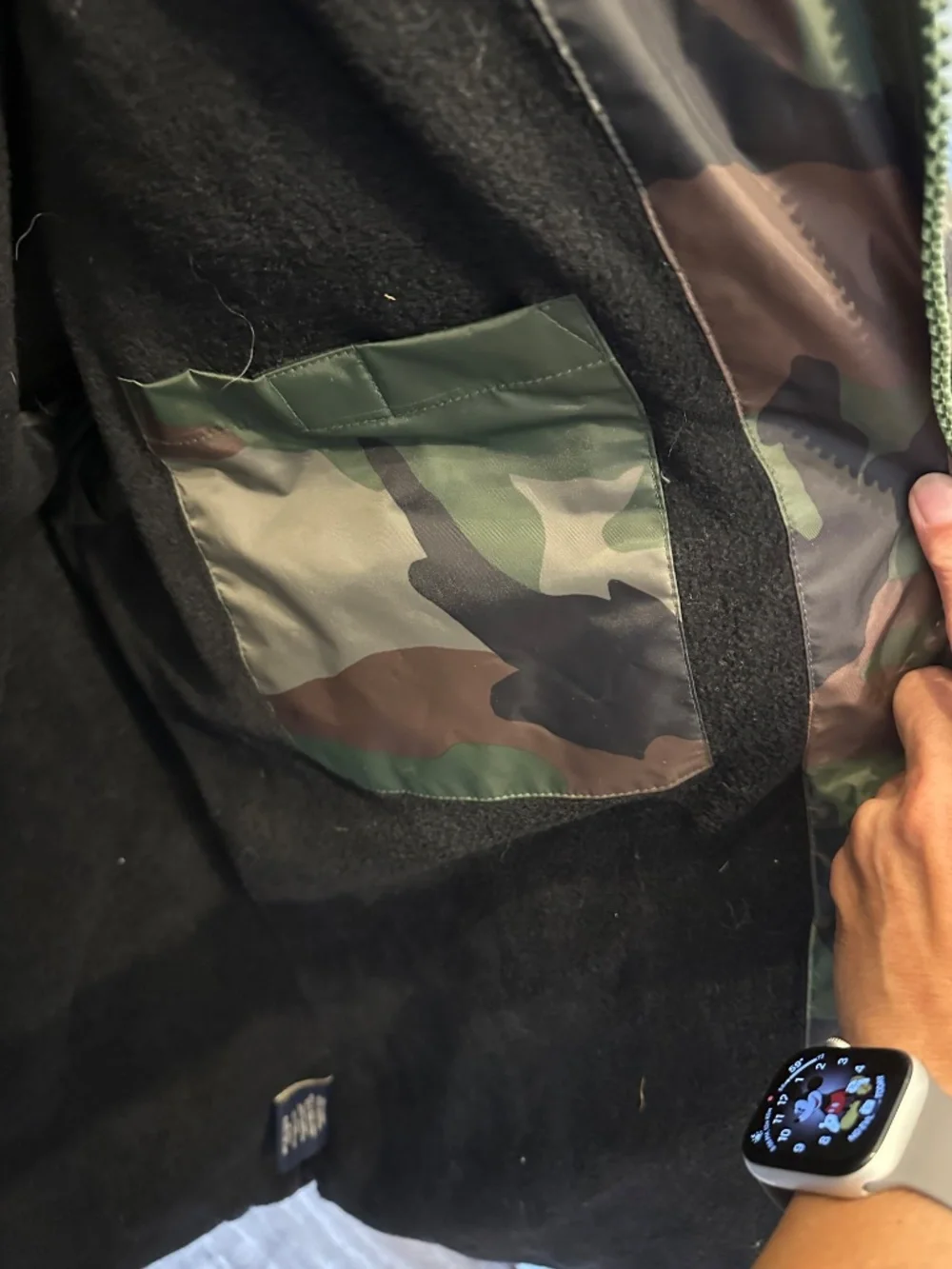 NWT Mens US Polo Camo Puffer Jacket Large